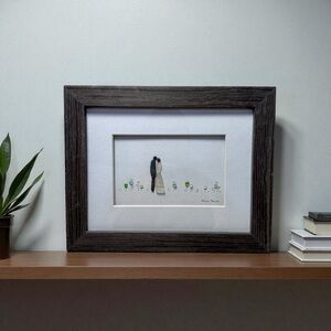 Sharon Nowlan Pebble Art Bride & Groom Companion Lover